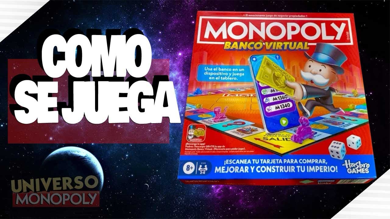 Como jugar MONOPOLY BANCO VIRTUAL-Ya no usas BILLETES