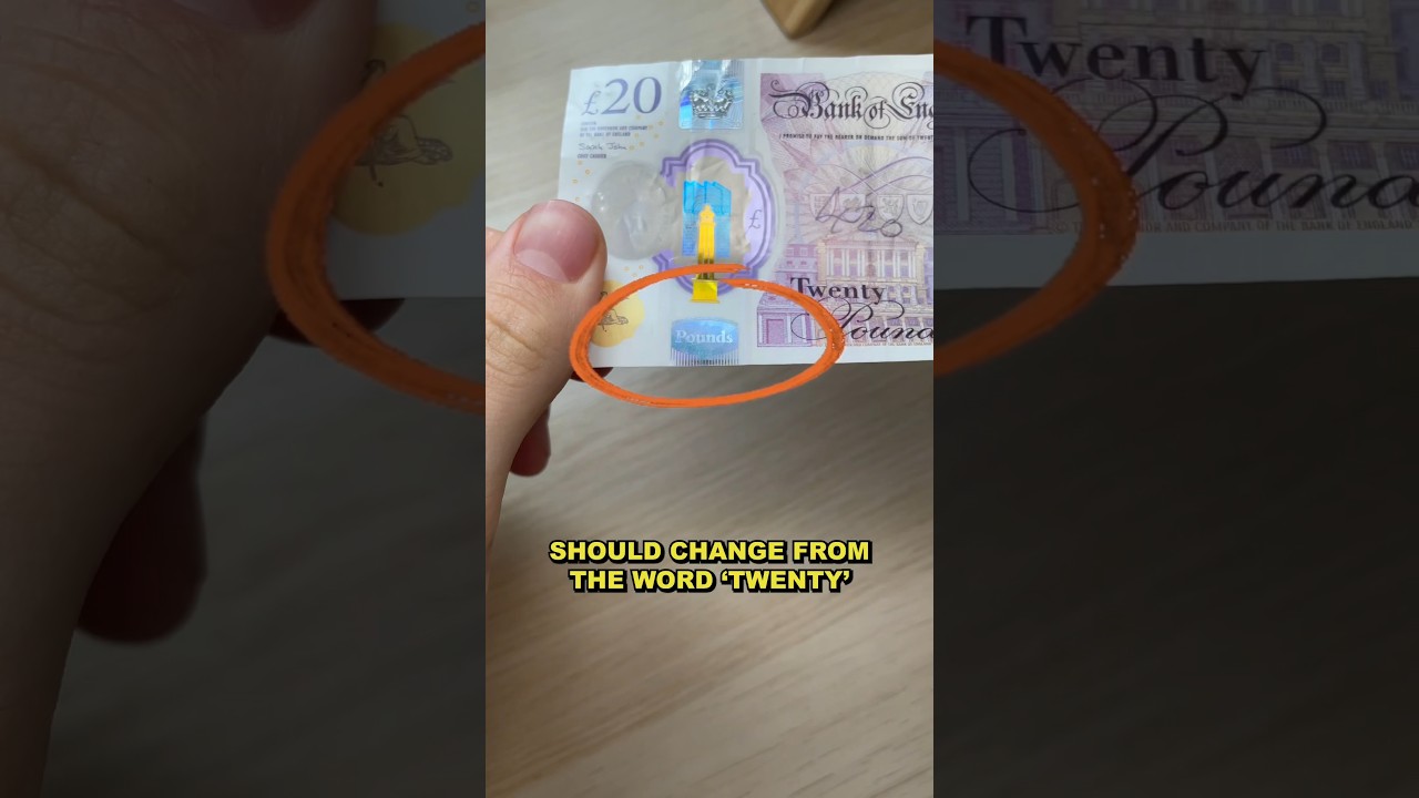 Как распознать поддельную банкноту 💷 ⚠️