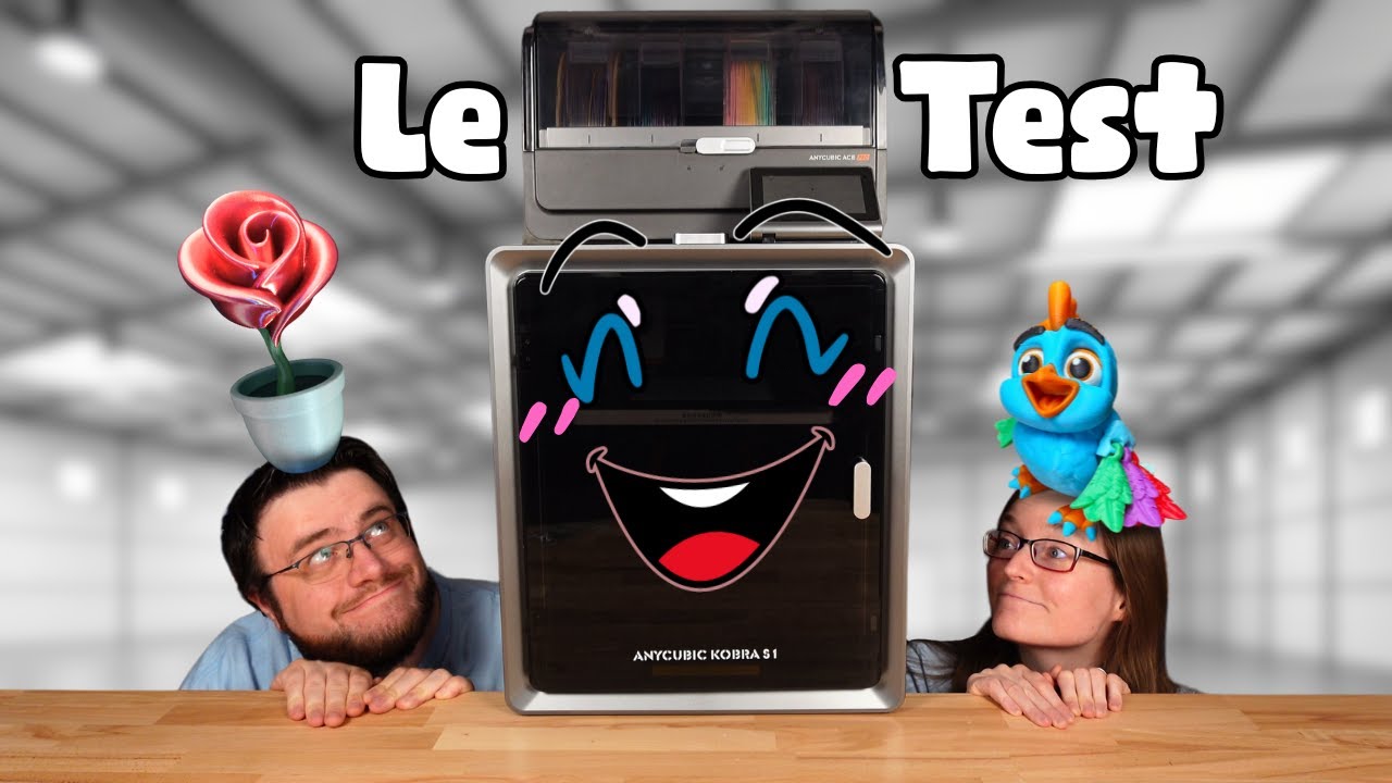 Review Anycubic Kobra S1 Combo ➡️ la nouvelle Bambu killer?! (Le grand test)