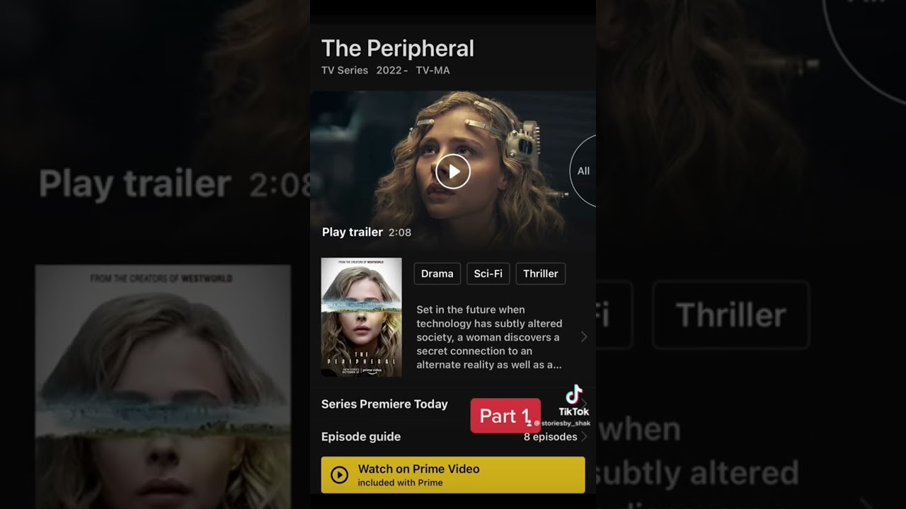 Must watch prime video #thepheripharal #primevideo #amazonprime #amazonprimevideo #primevideocanada