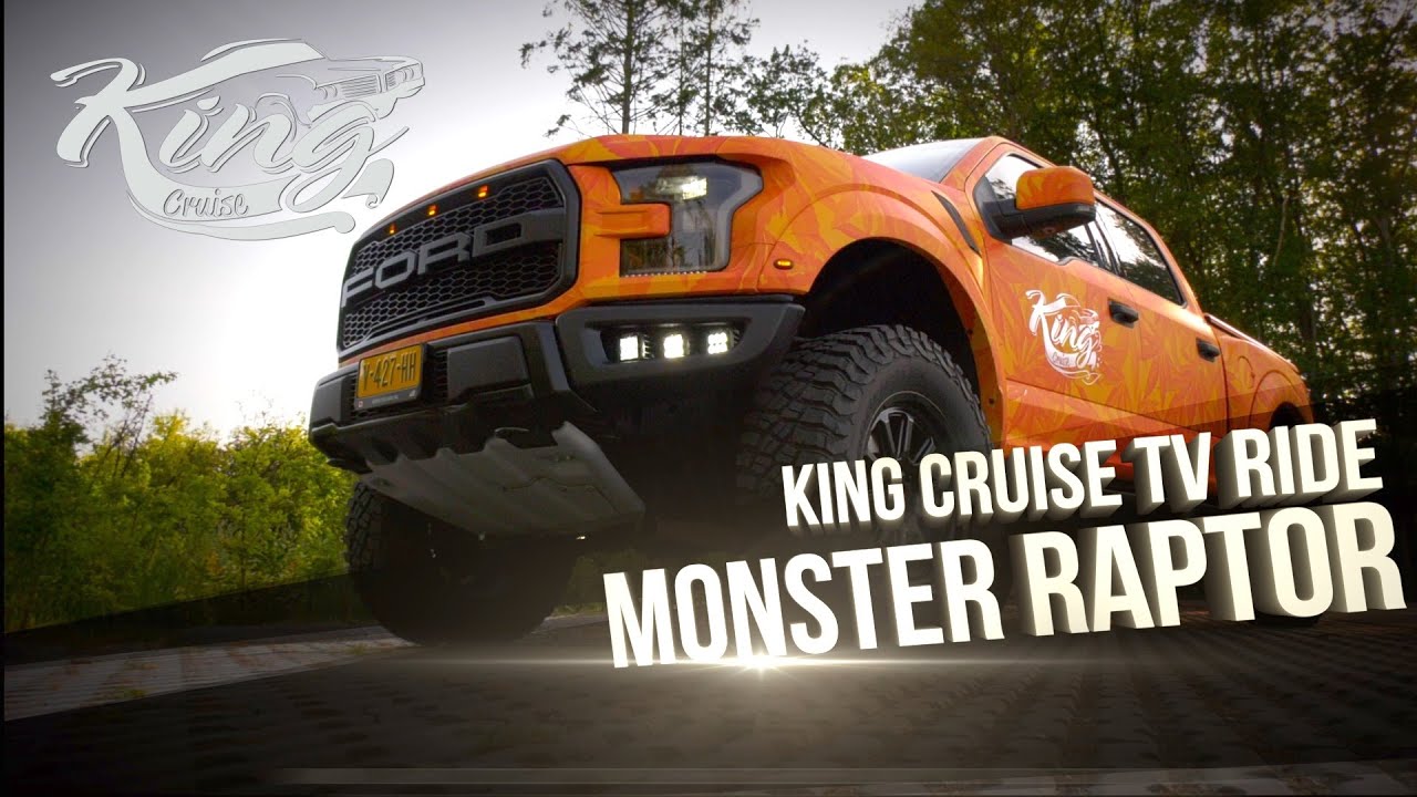 New King Cruise TV Monster Truck // Wrapped Ford Raptor - KING CRUISE TV
