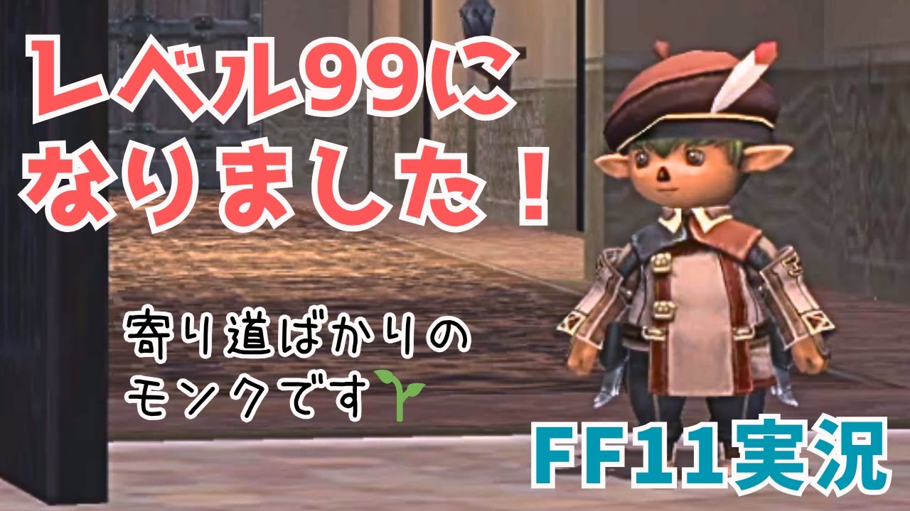 【FF11】レベル99になりました！