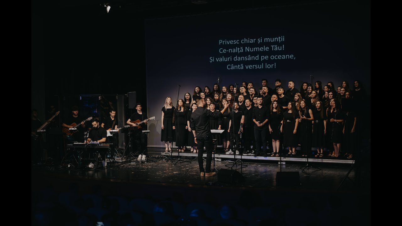 Unity Choir Brașov - &Icirc;nalț vocea mea [Live]