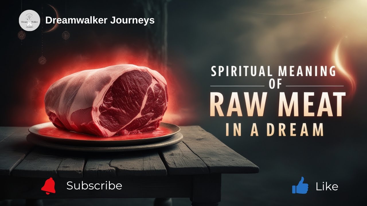 Spiritual Meaning of Raw Meat in a Dream | Desires, Survival, Inner Conflict & Transformation