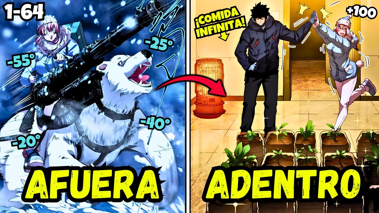 ¡Todo Se Congeló Pero él Podía Cultivar Vegetales y Tener Comida Infinita En El Apocalipsis! Manhwa