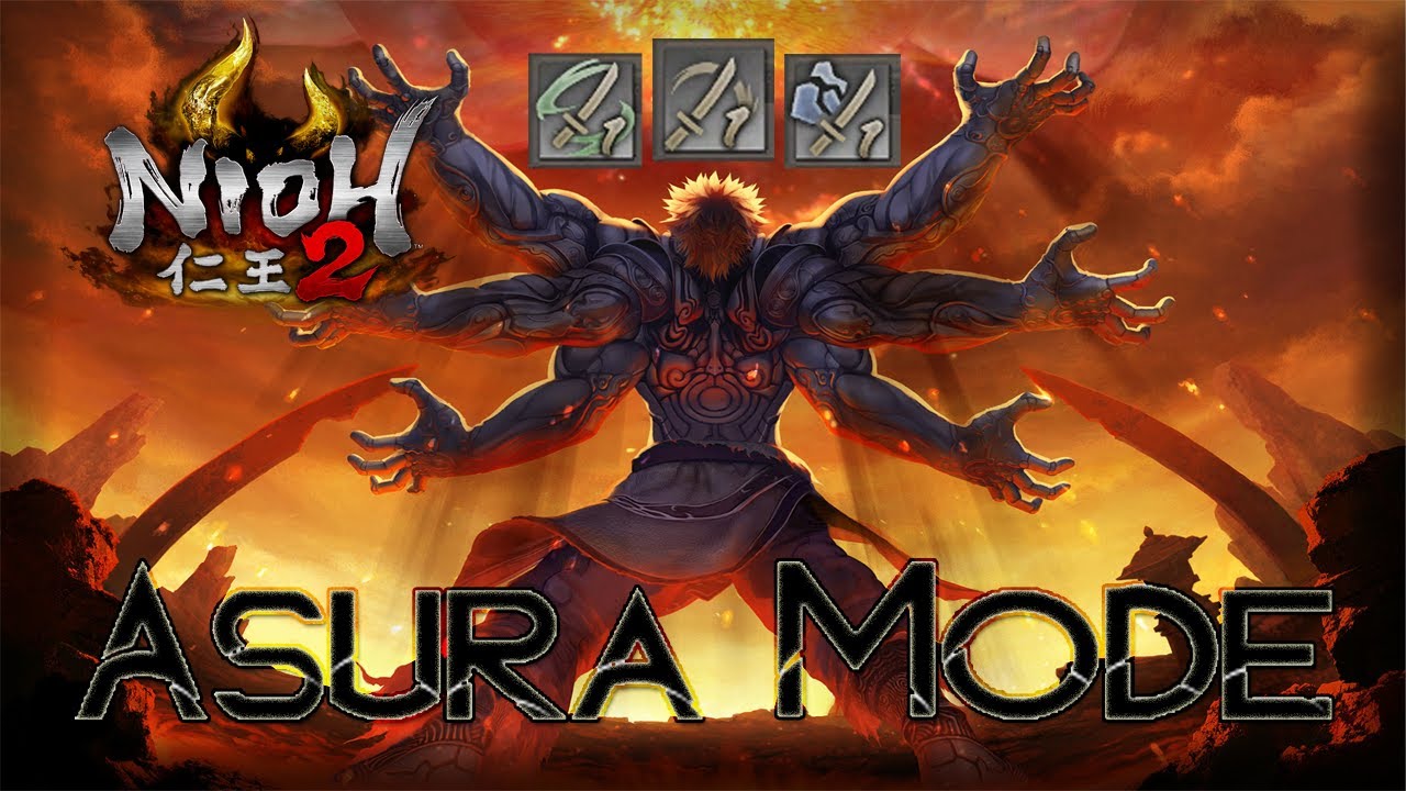 Nioh 2: Asura Mode | Rock Solid  + Death Dancer + Versatility