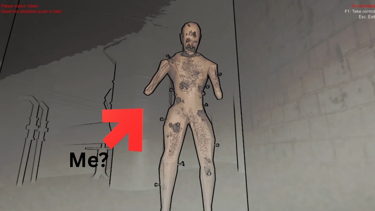 Killing people as the monsters in Lethal Company