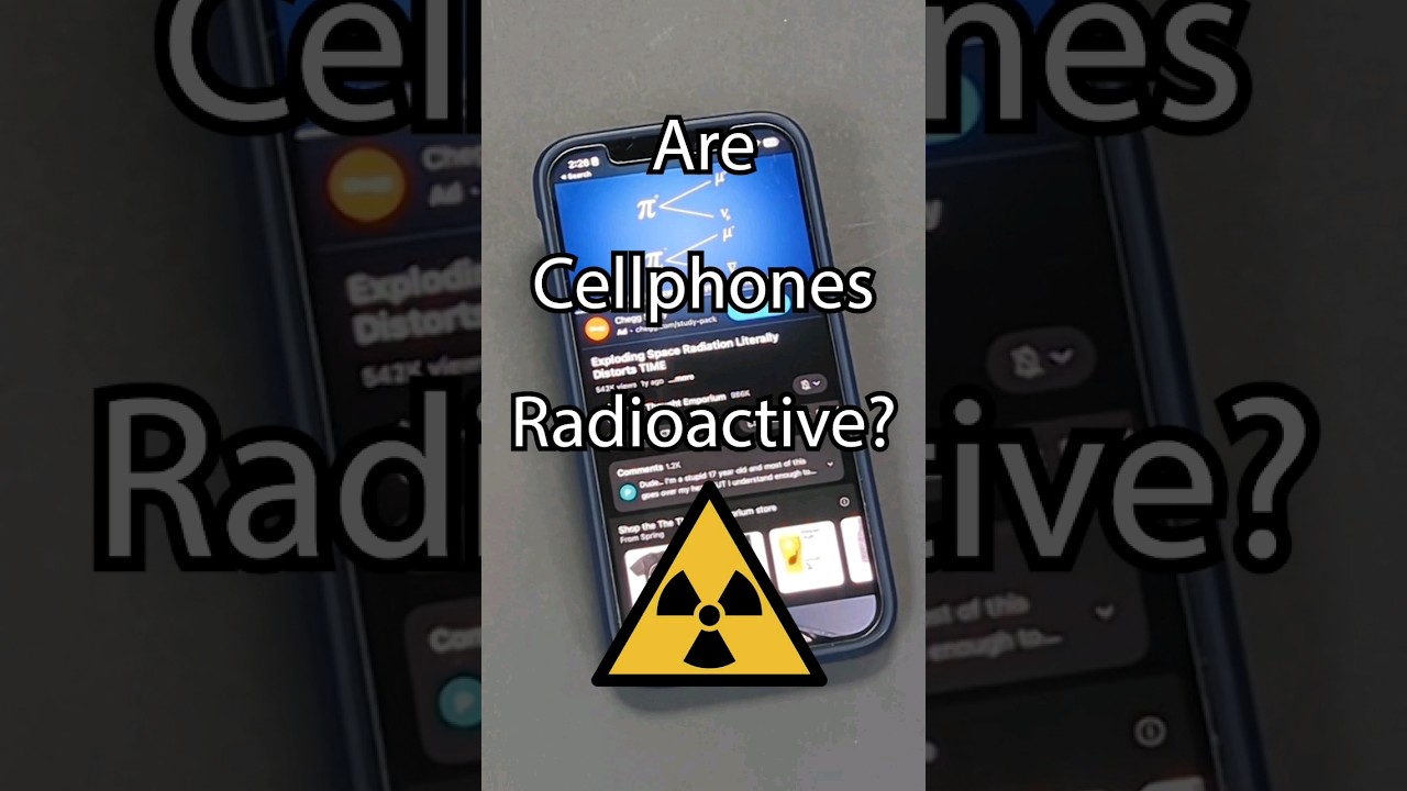 Are Cellphones RADIOACTIVE ☢️?