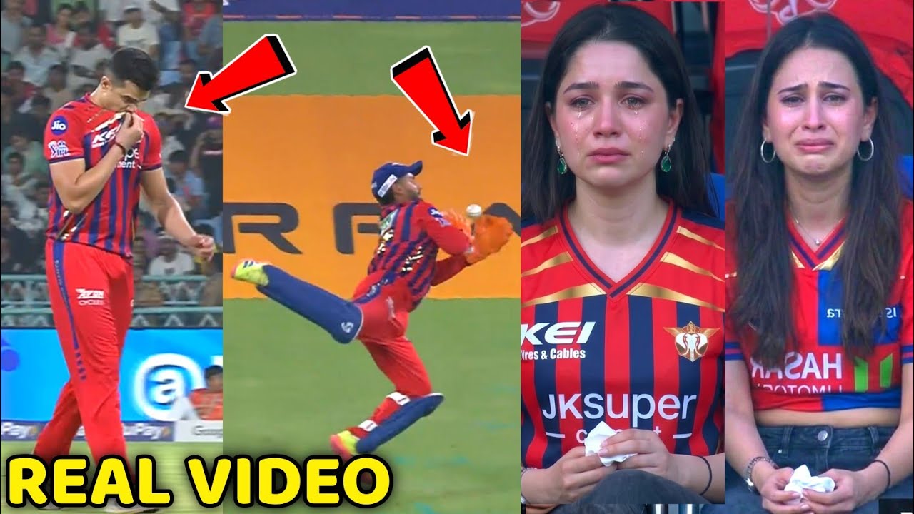 Sara Tendulkar's Heartbreaking Reaction as Arjun Gets Emotional After Rishabh Drops a Catch in Hi...