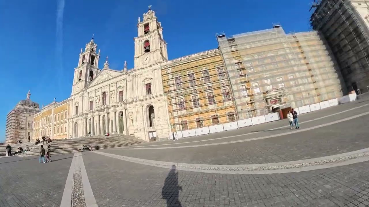 Palácio de Mafra #europa #viagem #videoviral #escrevenocanal @tap @RecordEuropa @RuyterPoubel 
