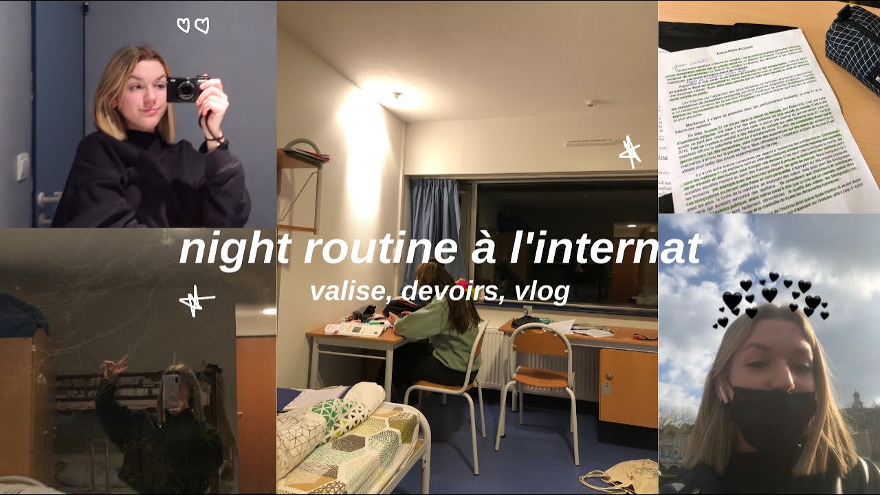 une soirée à l'internat avec moi :p