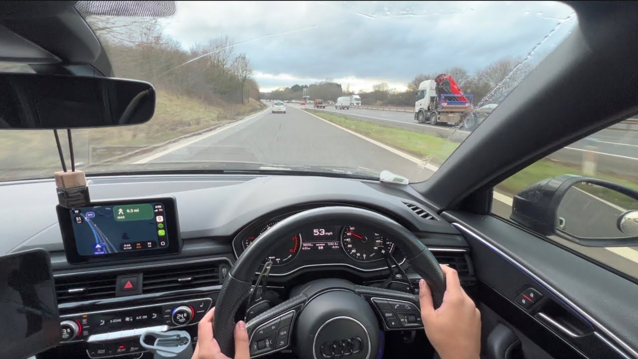 First Ever Motorway Drive After Passing My Test | UK POV