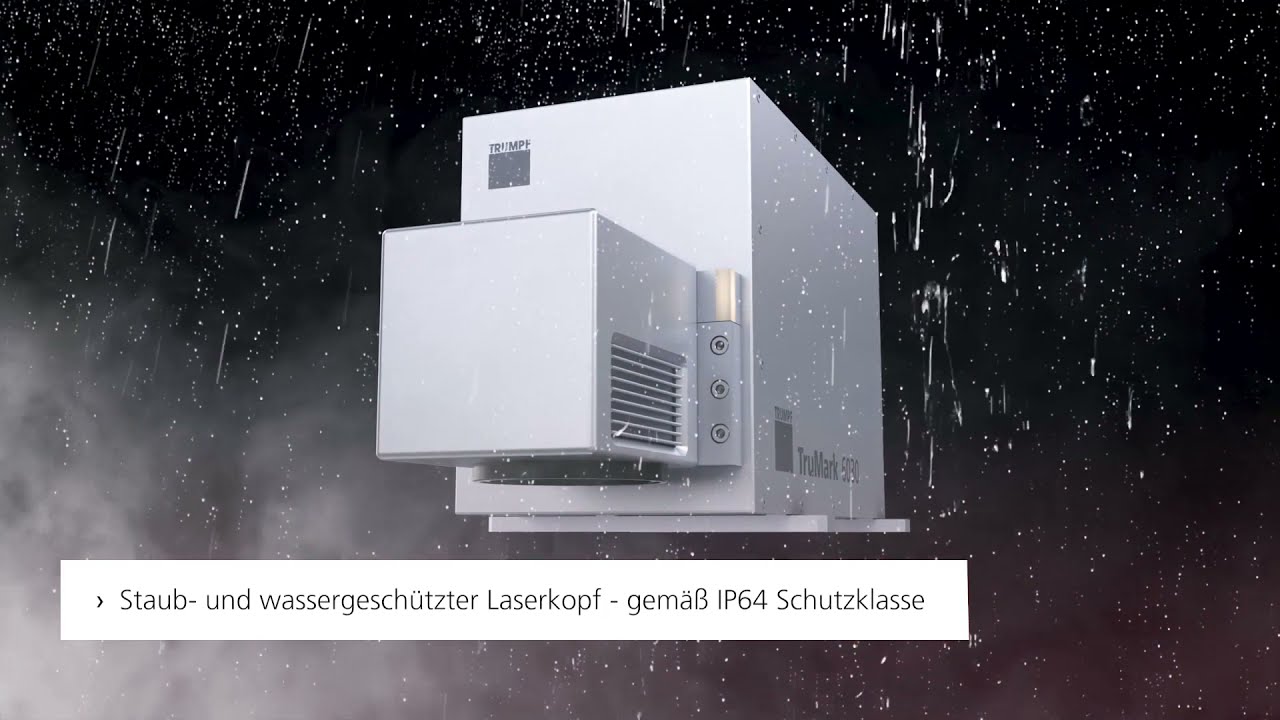 TRUMPF Laserbeschriften: Hohe Leistung und brillante Strahlqualität mit dem TruMark 6030
