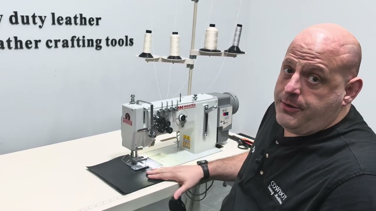 Four (4) Needle High Speed Compound Feed Lockstitch Sewing Machine