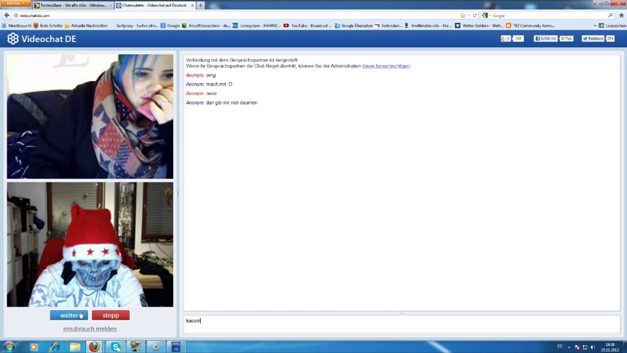 Chatroulette 25 11 2012 Long Clips Part 1