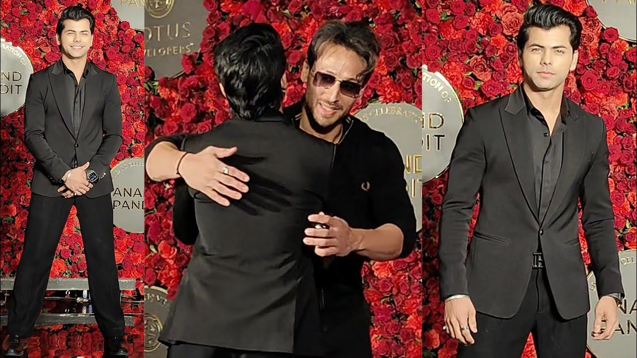 When Siddharth Nigam Meet Tiger Shroff At Anand Pandit 60th Birthday 🎂🎉Celebration In Mumbai