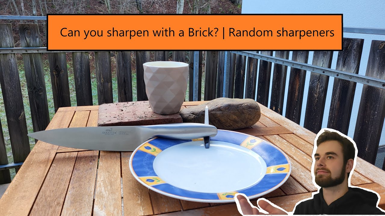 Can you sharpen with a Brick?!