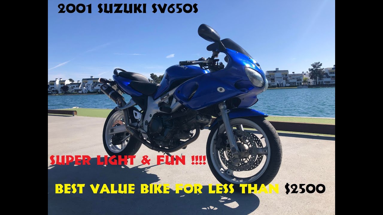 Suzuki SV650S Review and test drive