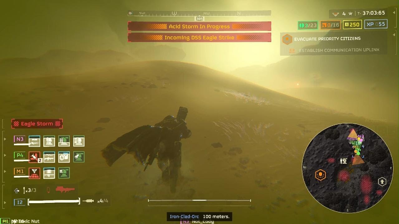 HELLDIVERS 2, Chort Bay, Bots In The Haze