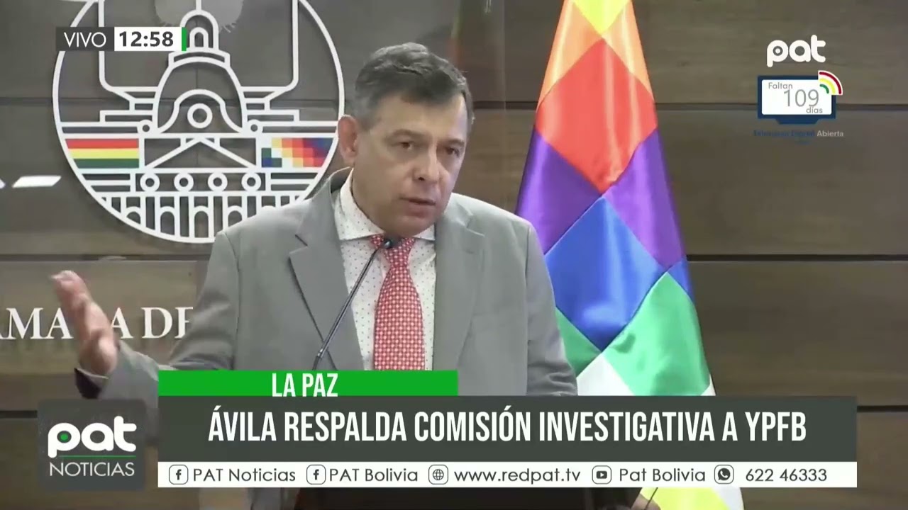 Comisión legislativa investigará presuntos hechos de corrupción en YPFB