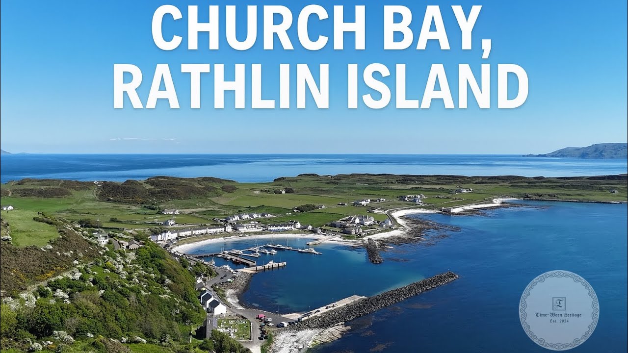 Church Bay, Rathlin Island by Drone | Rugged Beauty of Northern Ireland’s Remote Island