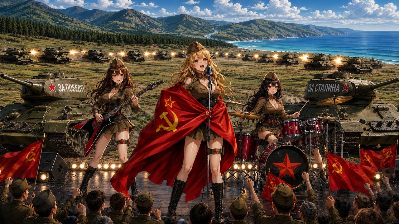 Марш Советских Танкистов - March of the Soviet Tankmen
