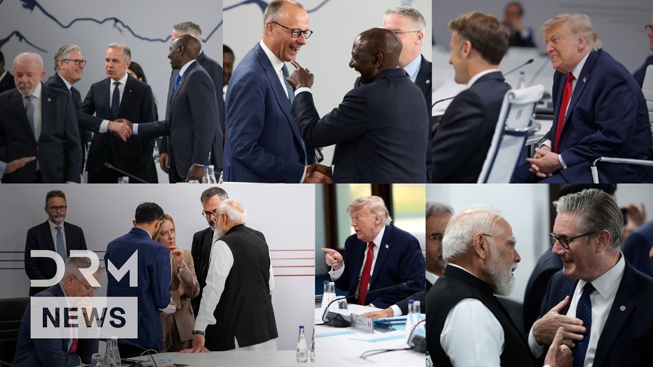 INSIDE VIDEO: Macron, Modi, Carney, Merz & Meloni Share Candid Moments at G7 Closing Session | AC1B