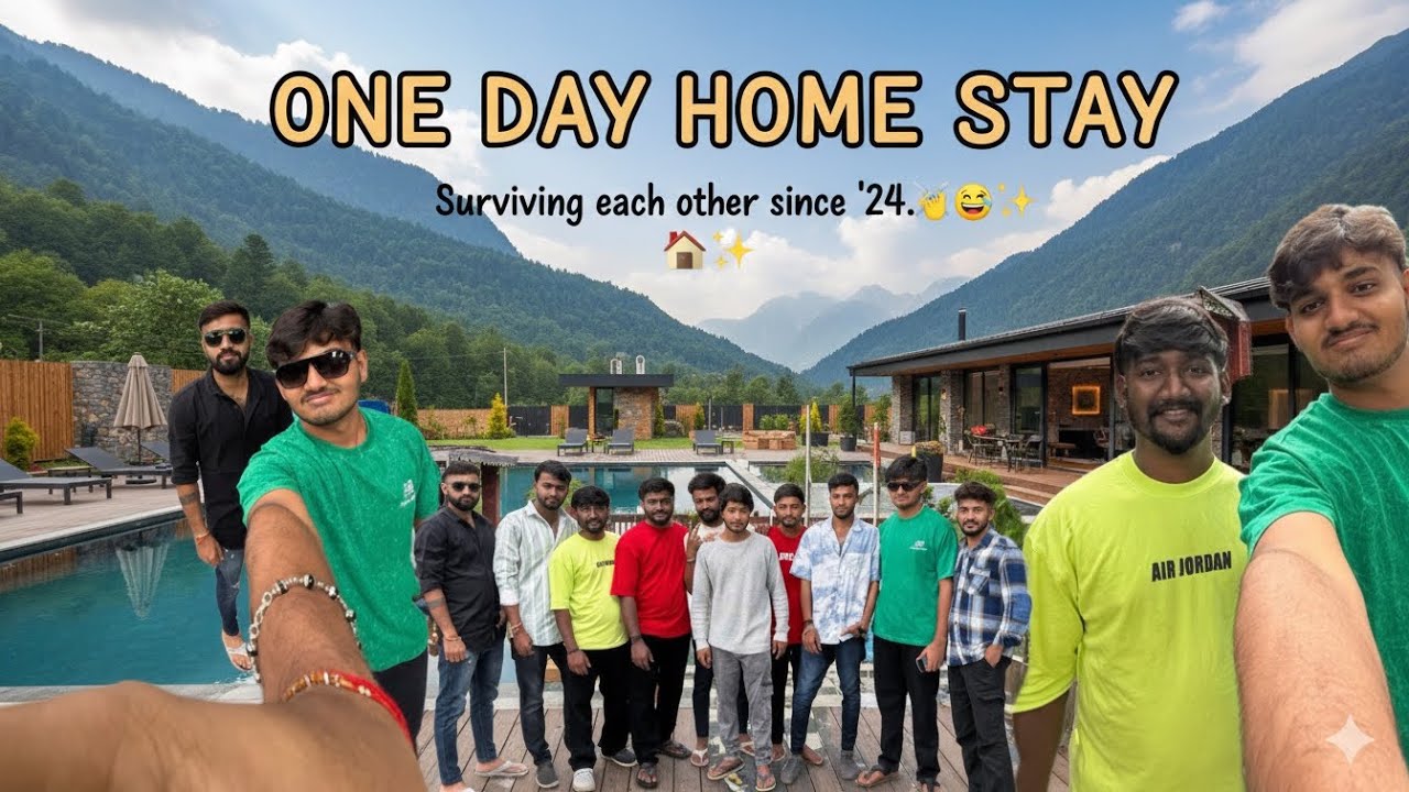 Home 🏠 stay 🥳￼