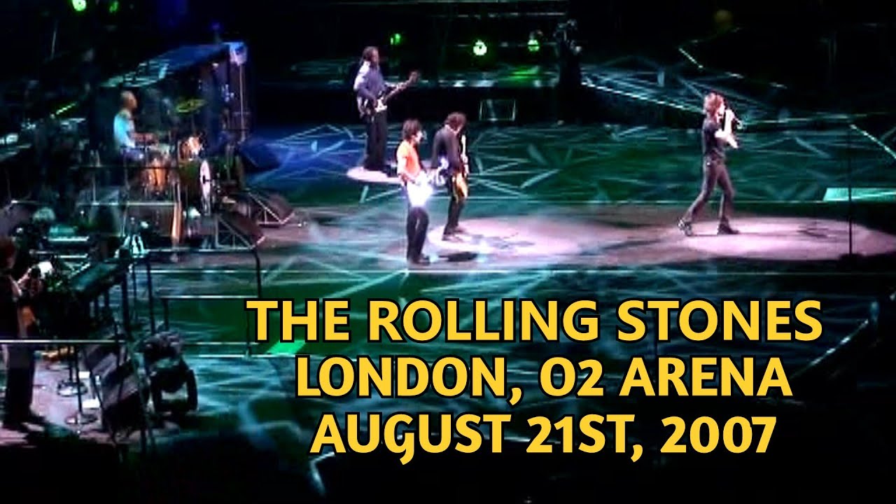 The Rolling Stones - Live in London, august 21st, 2007 (second version)