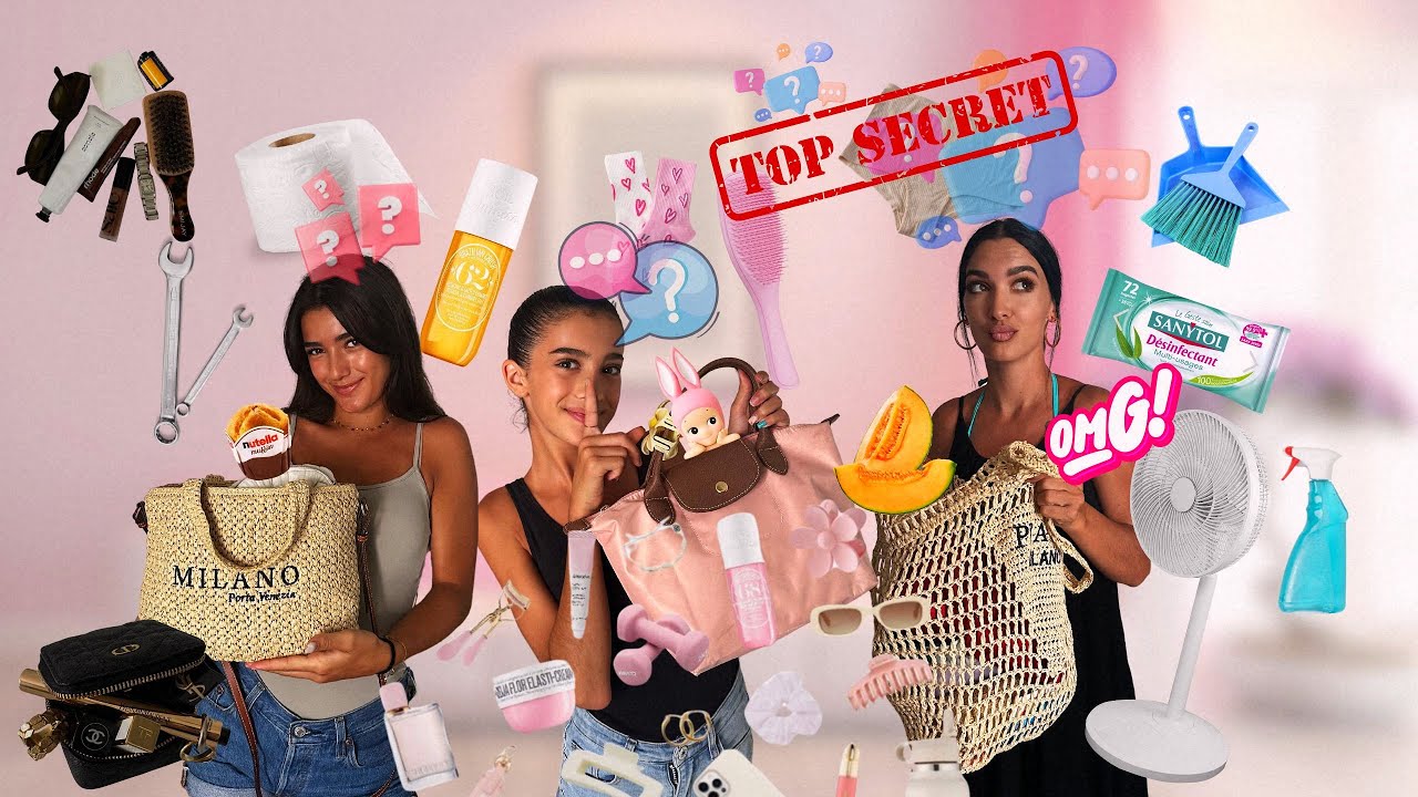 MAIS QUI A ÇA DANS SON SAC ? Trop drole ce WHAT’S IN MY BAG [ summer edition ]