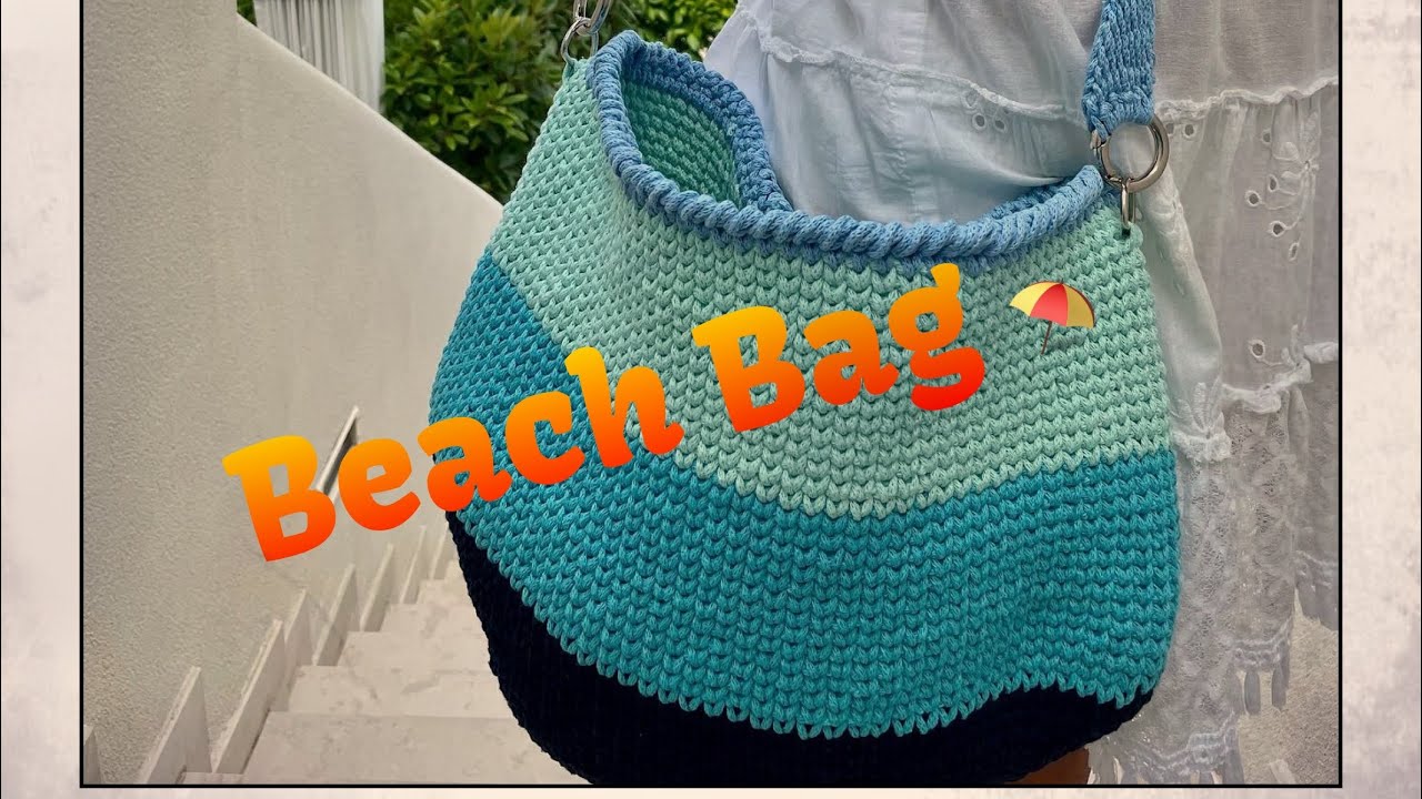 Beach Bag ⛱☀️Borsa mare crochet