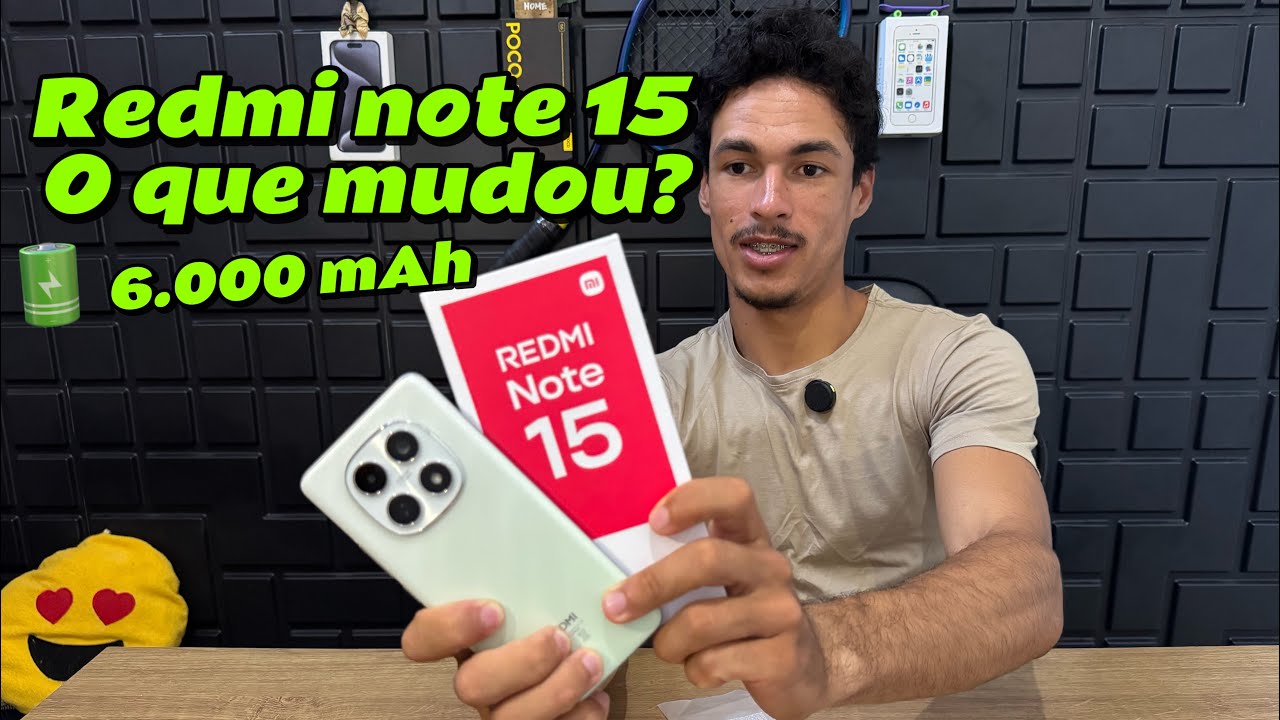 Redmi note 15, será o melhor celular de entrada da xiaomi?