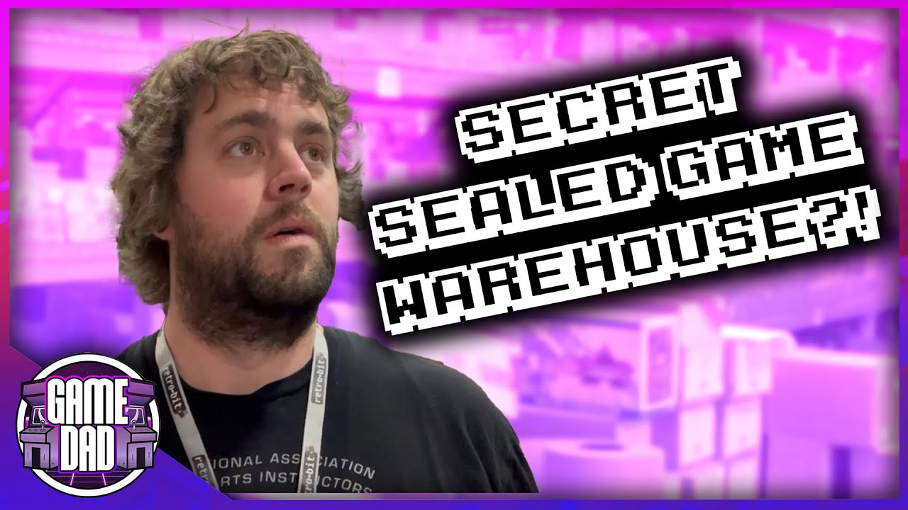 There's a SECRET warehouse full of SEALED Games?!