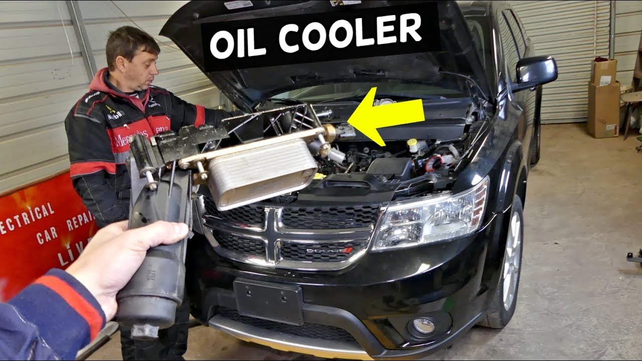 DODGE JOURNEY OIL COOLER REPLACEMENT GASKET REPLACEMENT 3.6 V6 FIAT FREEMONT PENTASTAR