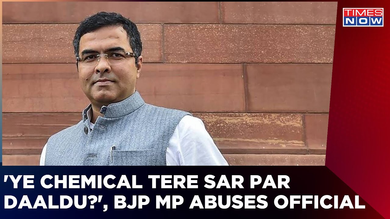 'Ye Chemical Tere Sar Par Daal Du?', BJP MP Parvesh Verma Abuses DJB Official; Watch Video