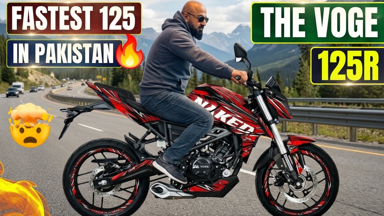 Pakistan&rsquo;s Fastest 125 Ever Voge 125R Launched | Full Review, Specs & Price in Pakistan