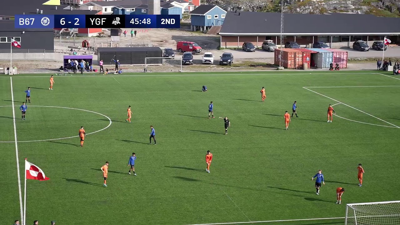 Kamp nr. 5 GM U18 Nukappissat 2023 | B67 vs YGF