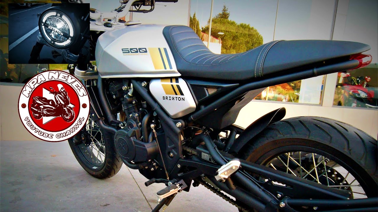 Apresentação e teste da Brixton Crossfire 500(2020)