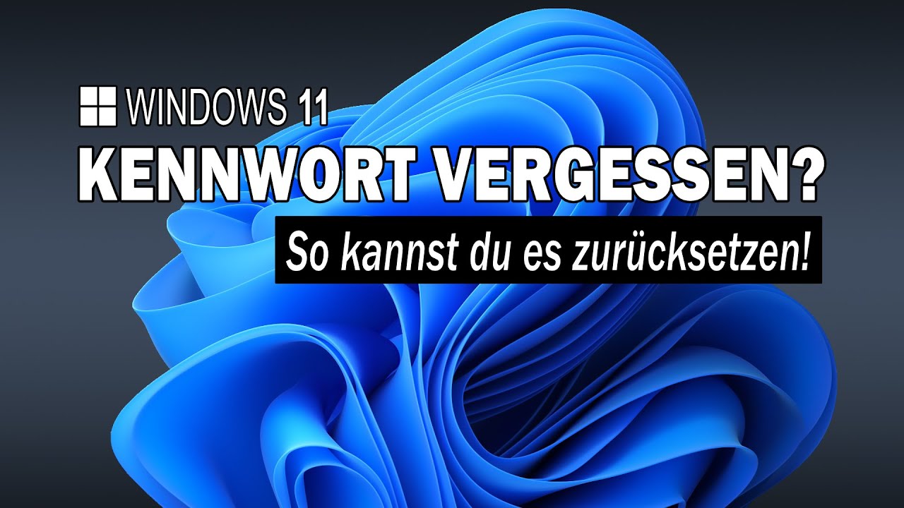 Lokales Windows Benutzerkonto-Kennwort zurücksetzen