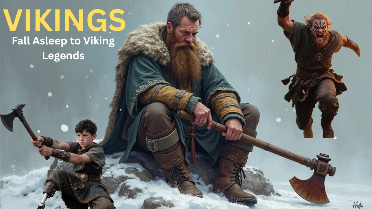 Fall Asleep to Viking Lore: The Rise of Ragnar Lothbrok (Full Saga Sleep Story | Norse History ASMR)