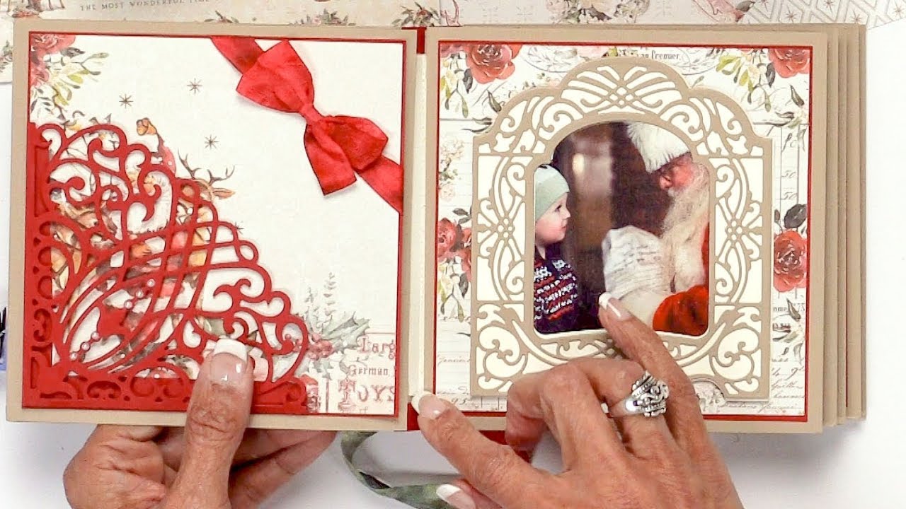 Make Your Own Mini Books and Albums With This Amazing Die!  | Becca Feeken for Spellbinders