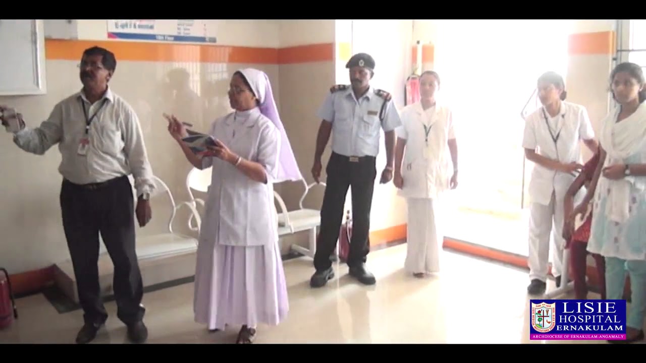 Fire Safety Mock Drill At Lisie Hospital