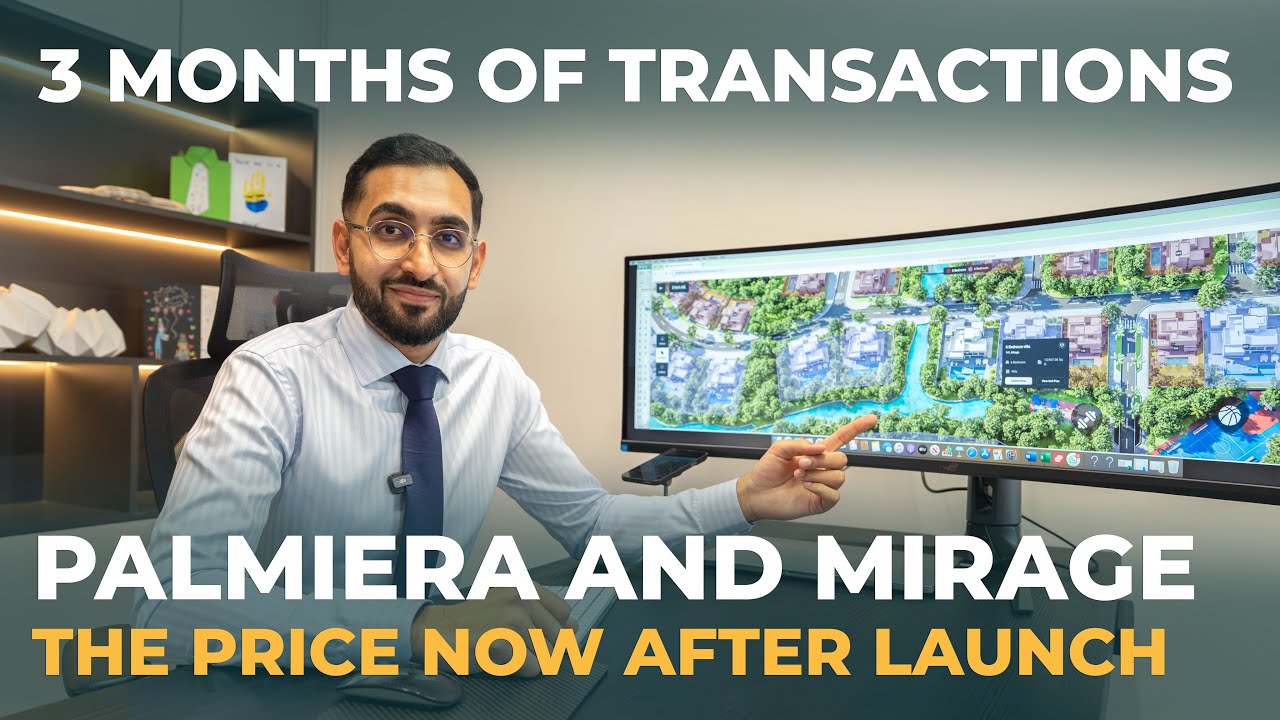 Oasis by Emaar - Palmiera And Mirage Last 3 Months Of Transactions - June 2025