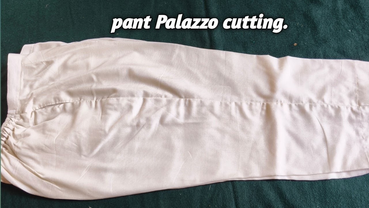Stitchingwithnitu  is live! pant plazzo की कटिंग sikhe.