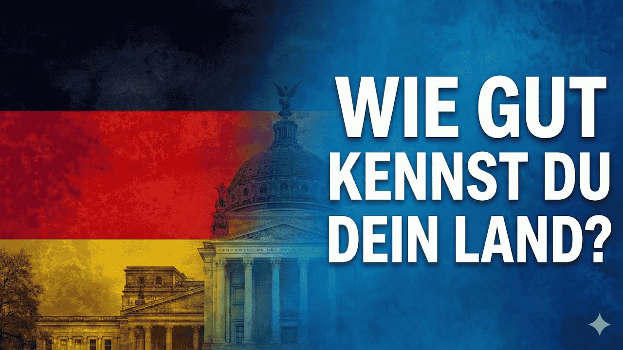 ✅50 Fragen über Deutschland – Schaffst du alles richtig? #allgemeinwissen #deutsch