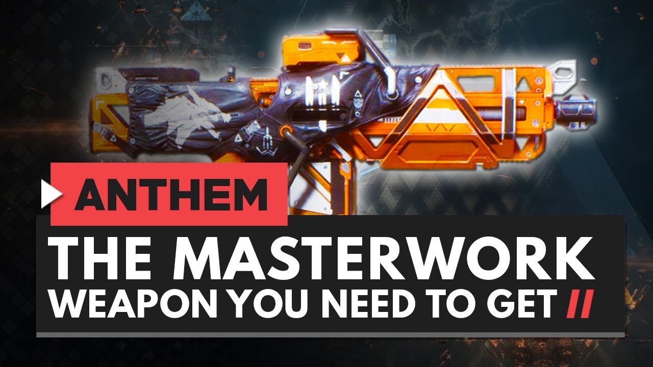 ANTHEM | The Masterwork Weapon You NEED to Get - Divine Vengeance