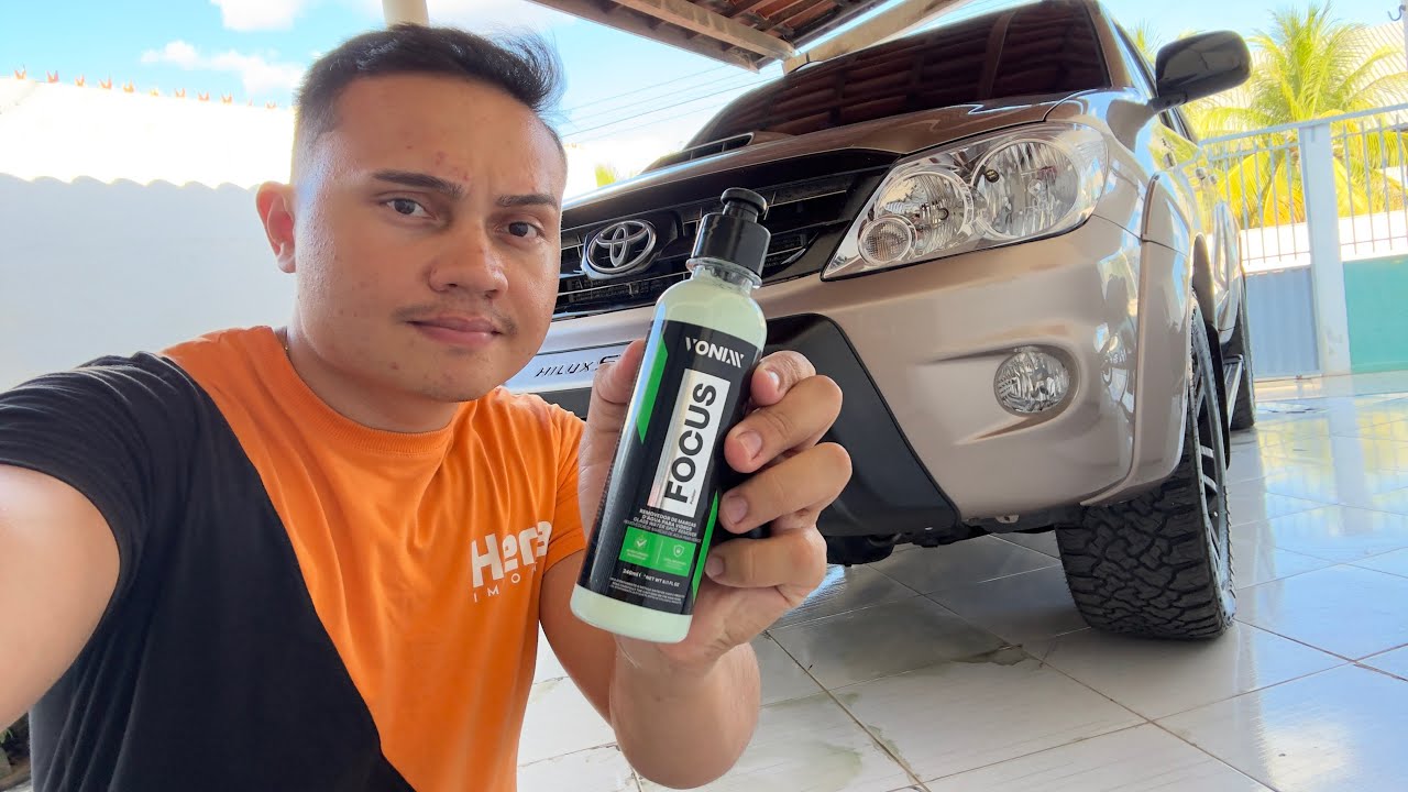 TESTANDO FOCUS DA VONIXX - REMOÇÃO DE MANCHAS NO VIDRO