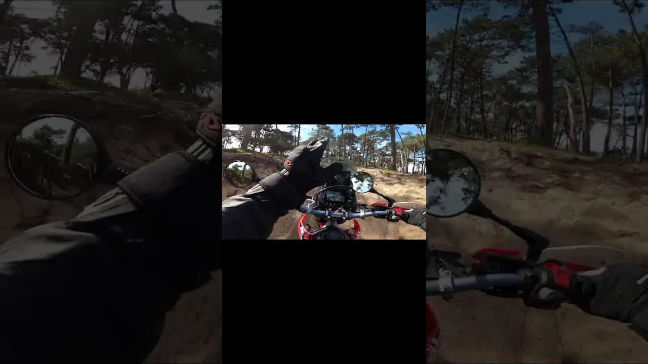 Testing new Andreani Misano Evo Cartridges on the Honda CRF 300L.