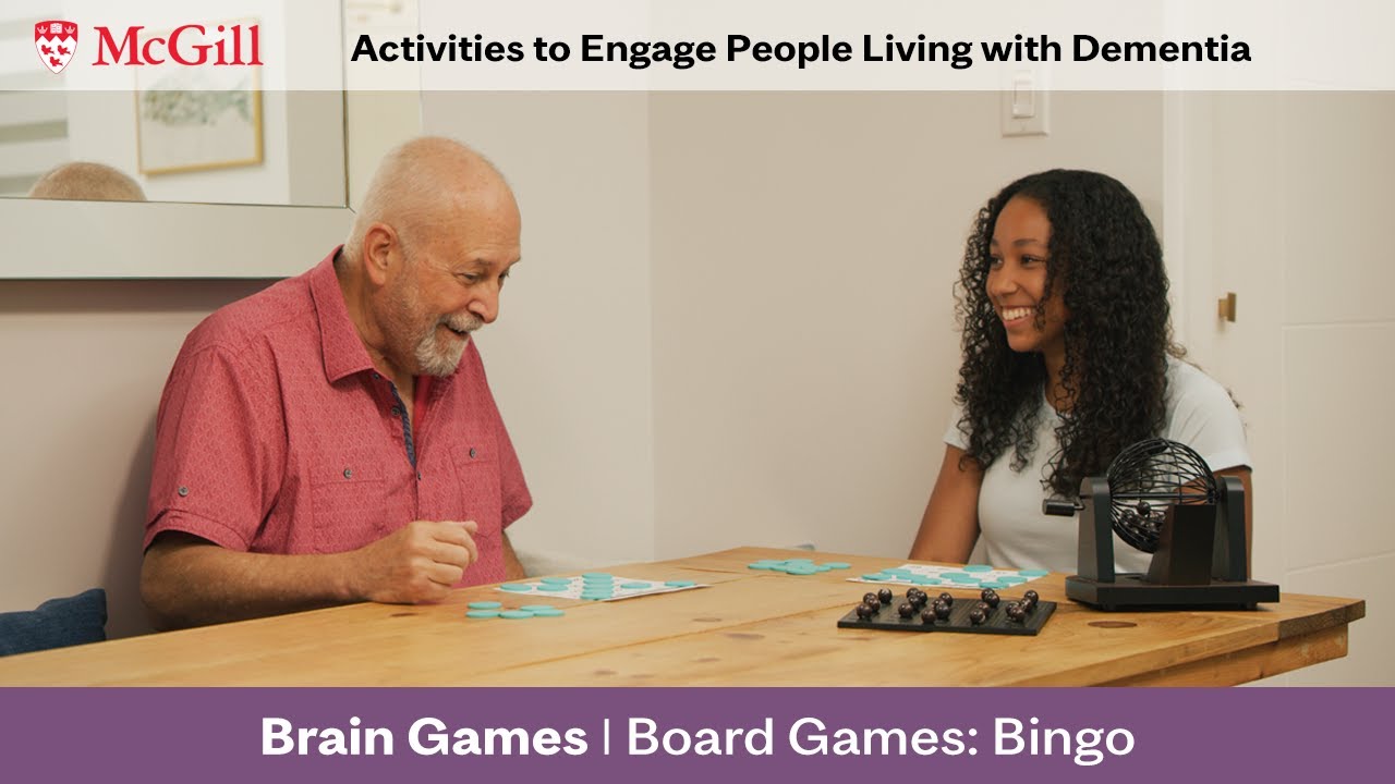 Activities to Engage People Living with Dementia - Brain Games – Board Games: Bingo