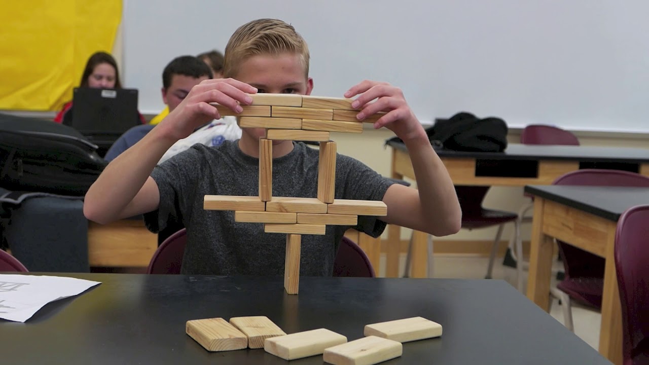 Building Block Challenge // Homemade Science with Bruce Yeany